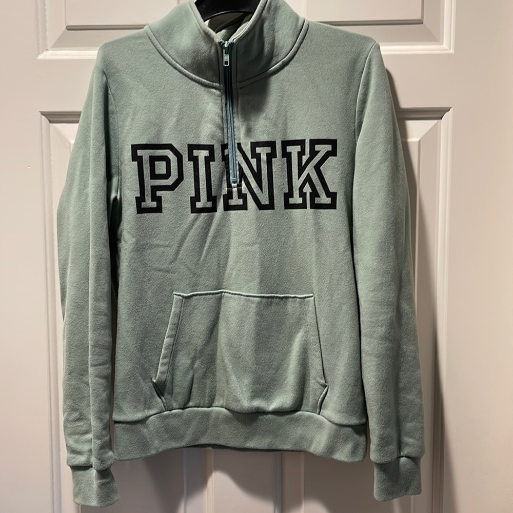 PINK by Victoria Secret 3/4 zip sweatshirt